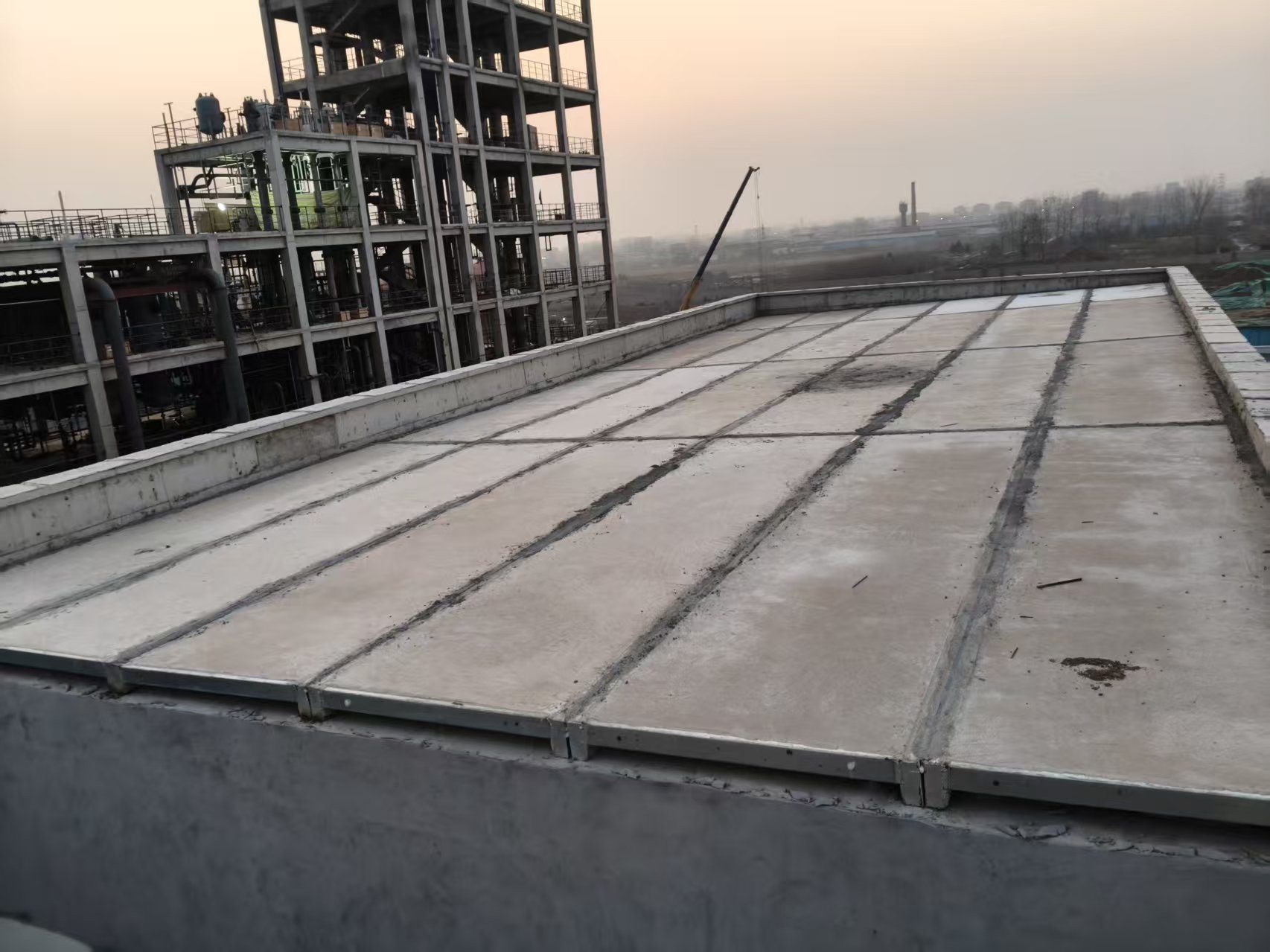 舞阳金海千亿级氟硅生产车间泡沫混凝土泄爆墙案例